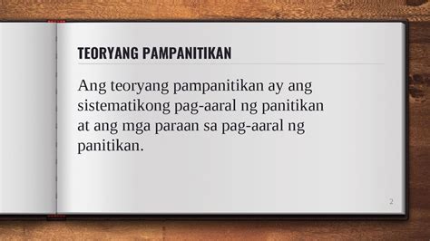 teoryang pampanitikan